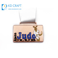 Médailles de compétition sportive de judo taekwondo sur mesure émail prix en métal personnalisé jiu-jitsu jiu jitsu médaille karaté avec boîte